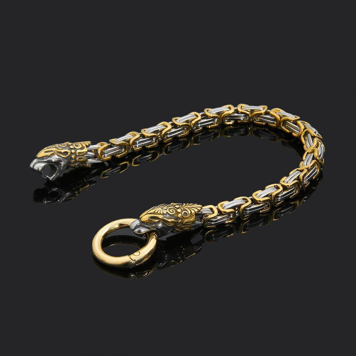 WorldNorse Fenrir Viking Thor's Hammer Necklace & Bracelet