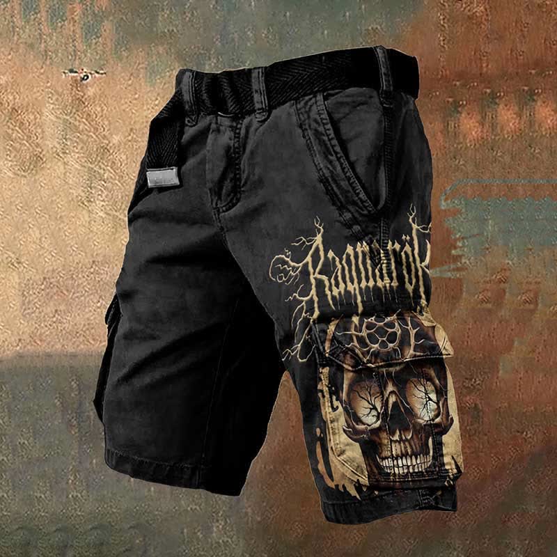 WorldNorse Viking Yggdrasil Rune Cargo Shorts - US/UK/AU50,EU60 (5XL) - image 1
