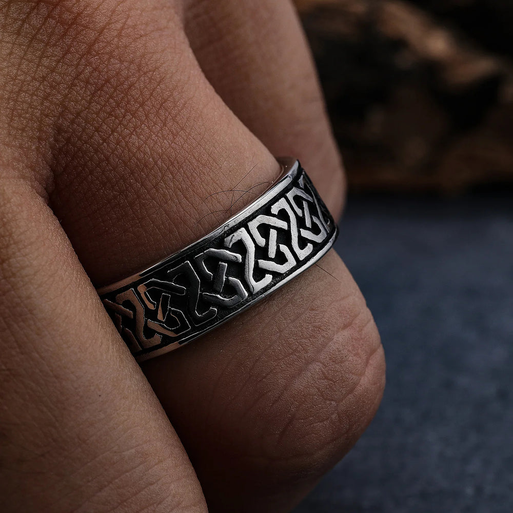 WorldNorse Classic Celtics Spiral Knot Nordic Ring - image 1