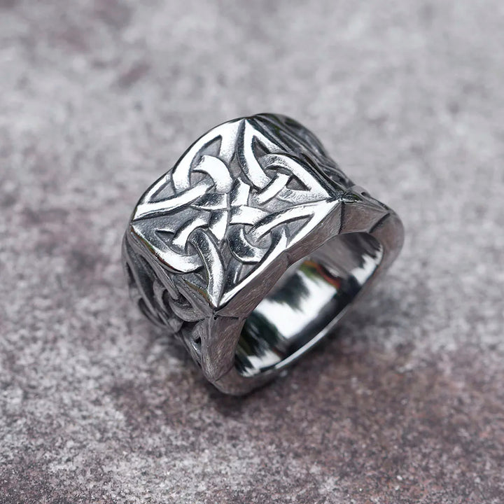WorldNorse Celtic Knot Stainless Steel Viking Ring - image 4