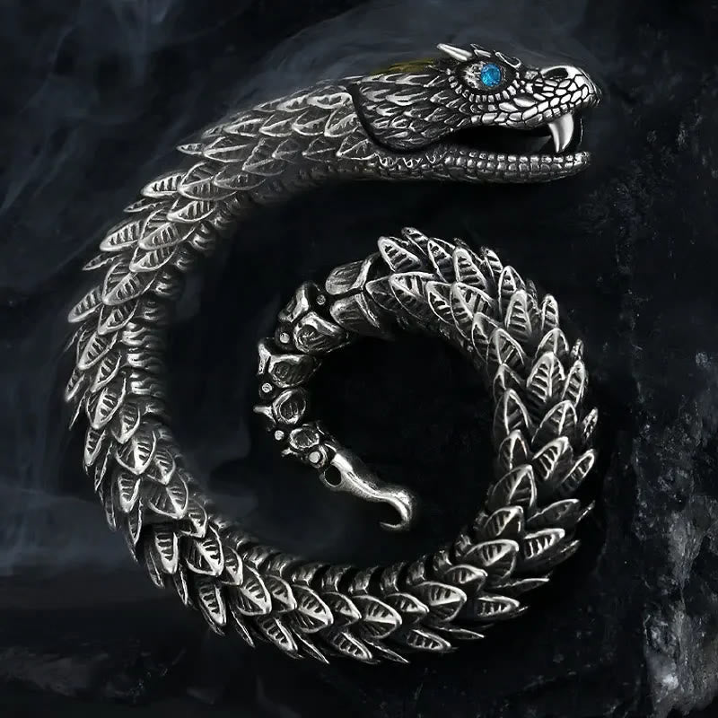 WorldNorse Jormungandr Personalized Rattlesnake Bracelet - image 5