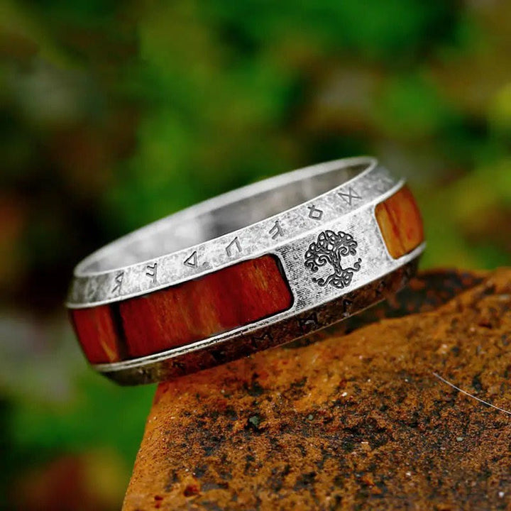 WorldNorse Vintage Boho Yggdrasil Ring - Yggdrasil - US 13 - image 0