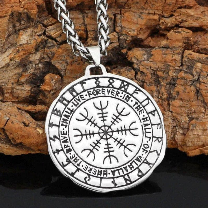 WorldNorse Wolf Head Rune Viking Fenrir Necklace - image 8