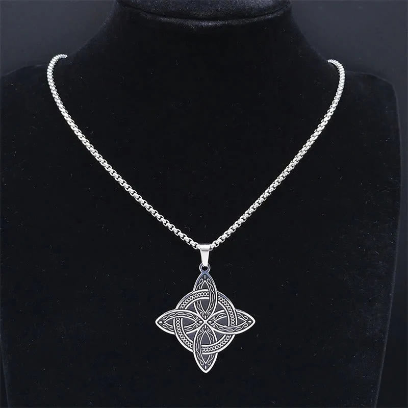 WorldNorse Witch Knot Celtic Irish Amulet Necklace
