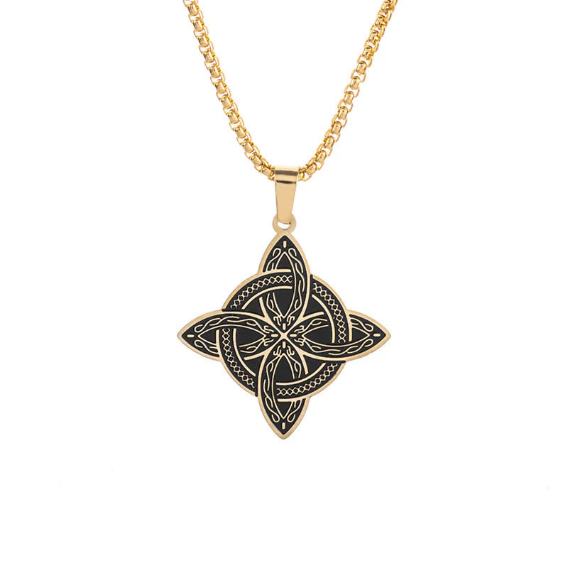 WorldNorse Witch Knot Celtic Irish Amulet Necklace