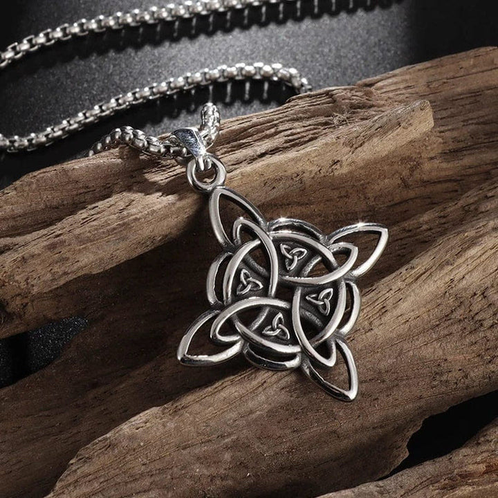 WorldNorse Classic Celtic Trinity Knot Interconnect Necklace - image 4