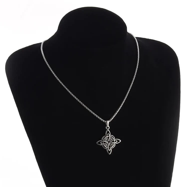WorldNorse Classic Celtic Trinity Knot Interconnect Necklace - image 6