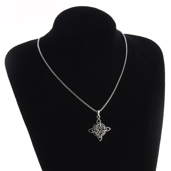 WorldNorse Classic Celtic Trinity Knot Interconnect Necklace - image 6