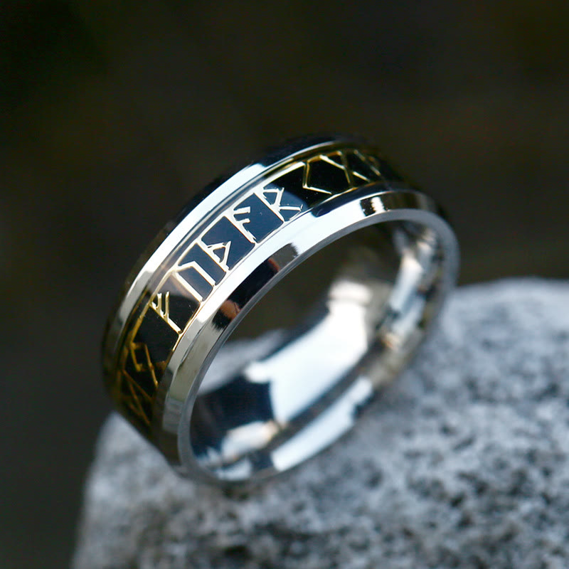 WorldNorse Norse Elder Futhark Rune Ring - image 4