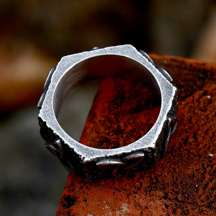WorldNorse Triquetra Infinity Trinity Knot Signet Ring - image 3
