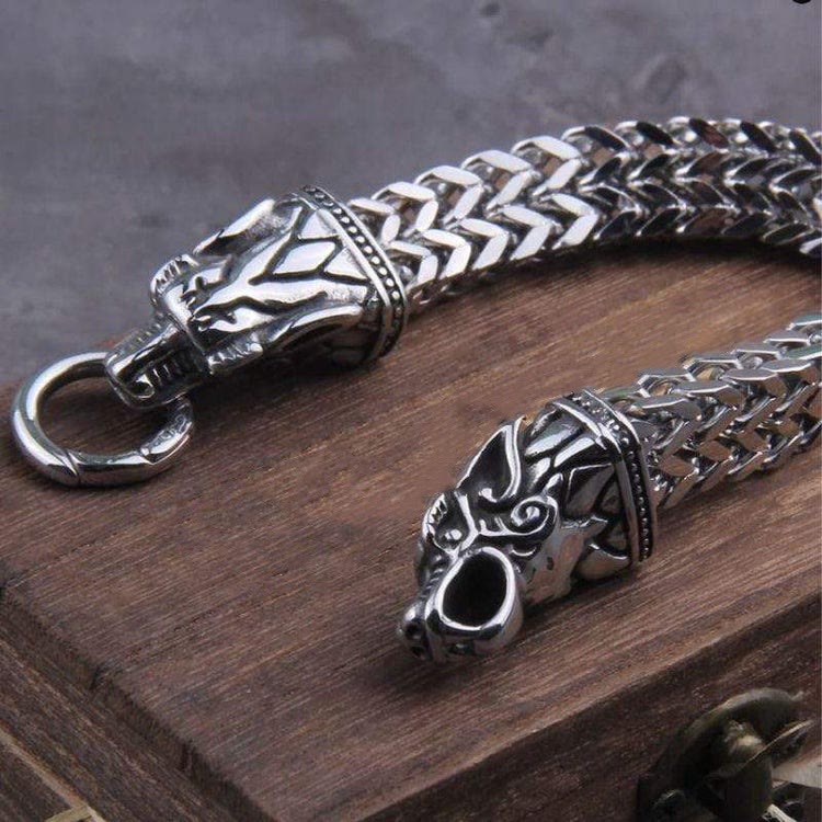 WorldNorse Norse Mythology Odin's Dragon Bracelet