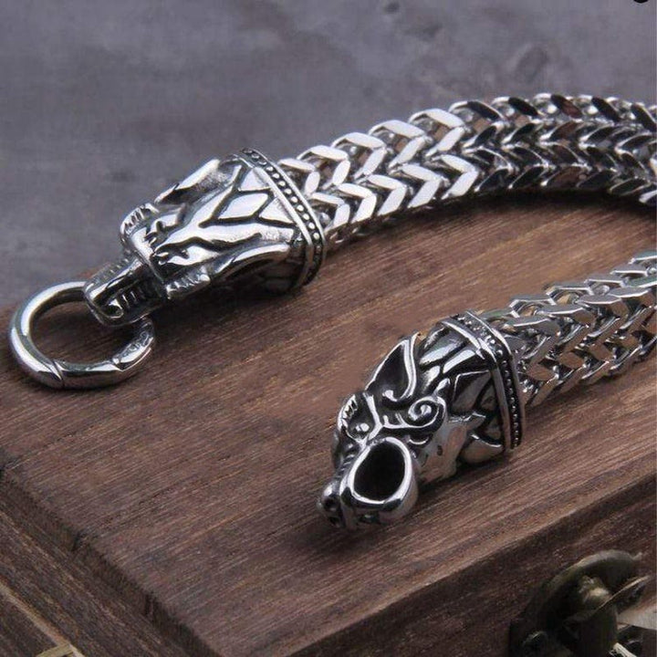 WorldNorse Norse Mythology Odin's Dragon Bracelet