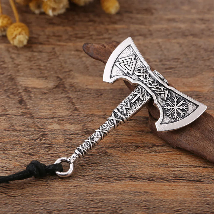 WorldNorse Viking Axe Pendant Amulet Necklace