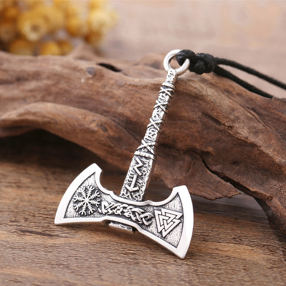 WorldNorse Viking Axe Pendant Amulet Necklace