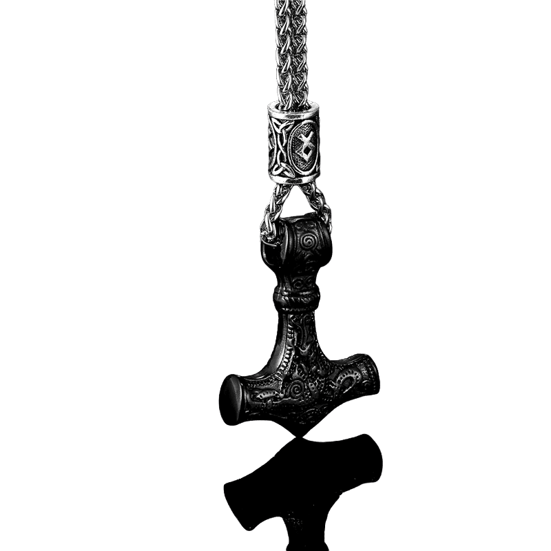 WorldNorse Viking Mjolnir Thor’s Hammer Necklace - image 12