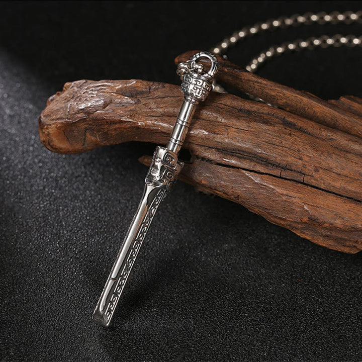 WorldNorse Hjörvard's Broken Sword Pendant Necklace