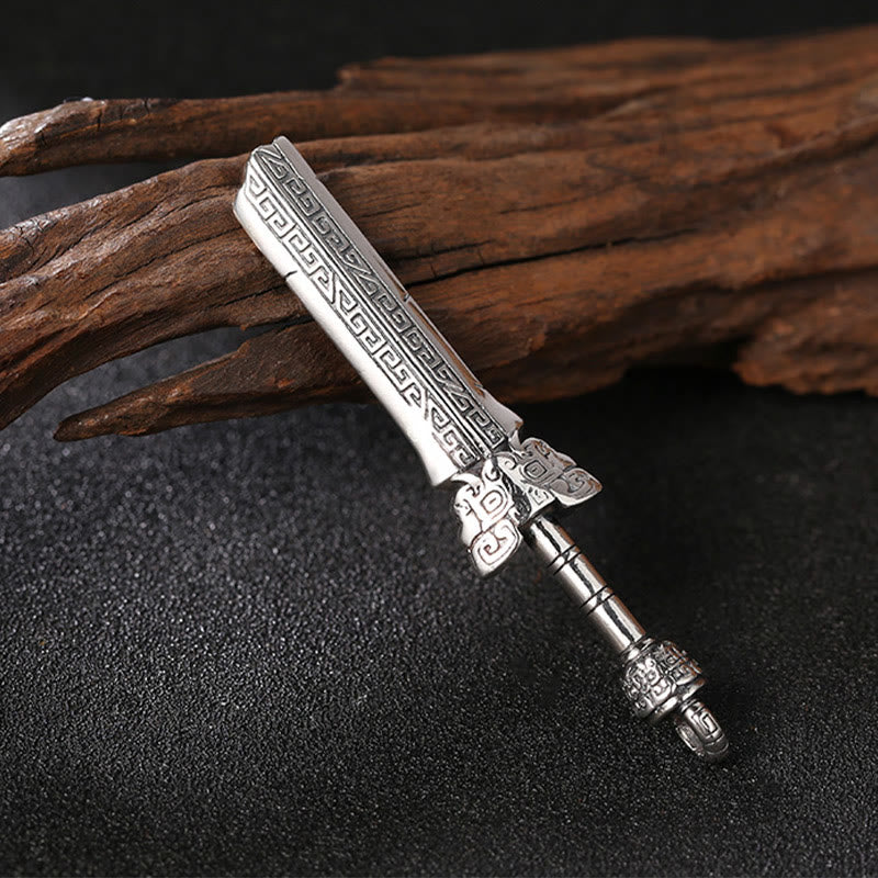 WorldNorse Hjörvard's Broken Sword Pendant Necklace