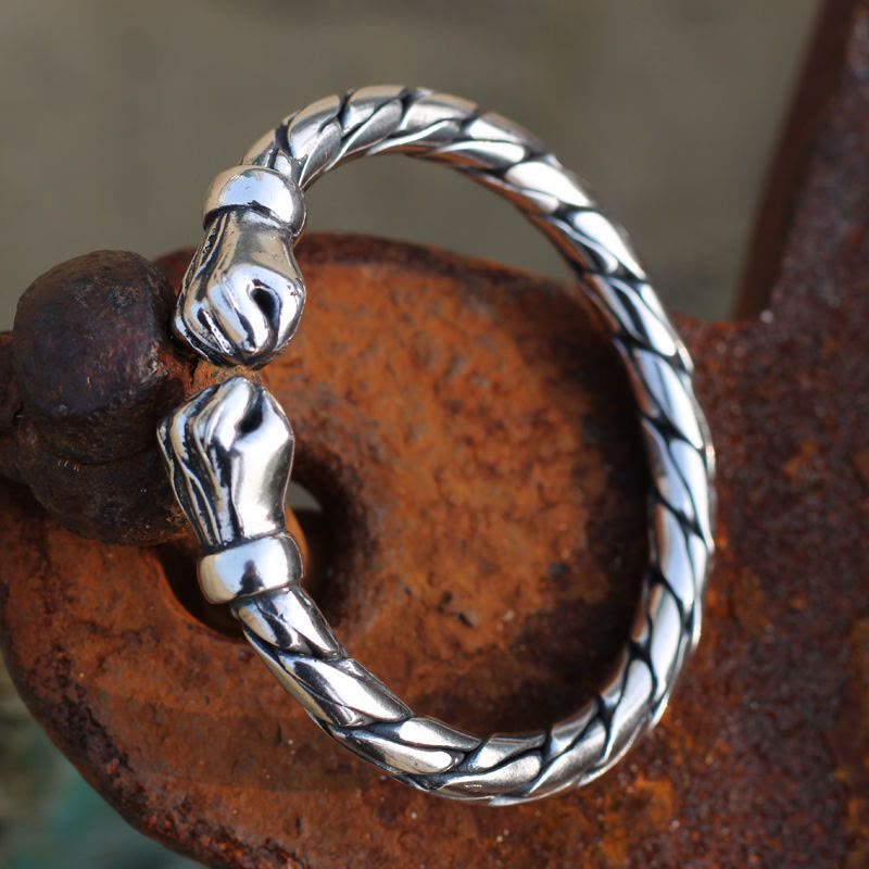 WorldNorse Power In The Hand Double Fist Vintage Bracelet - image 2