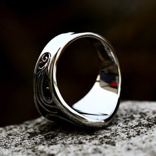 WorldNorse Vintage Yggdrasil Tree Of Life Stainless Steel Ring - image 3