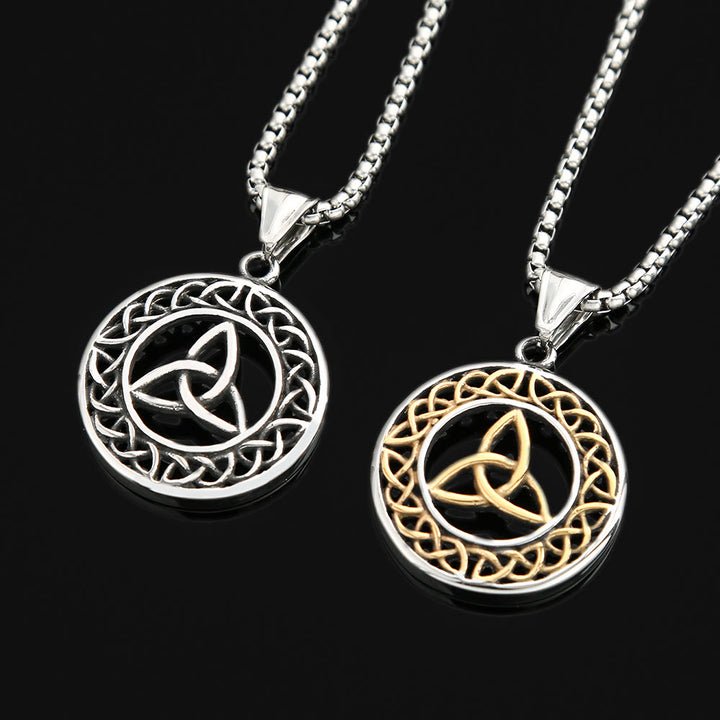 WorldNorse Nordic Triquetra Celtic Trinity Knot Necklace