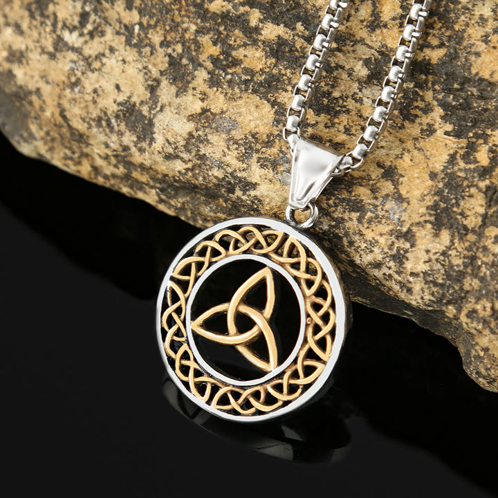 WorldNorse Nordic Triquetra Celtic Trinity Knot Necklace