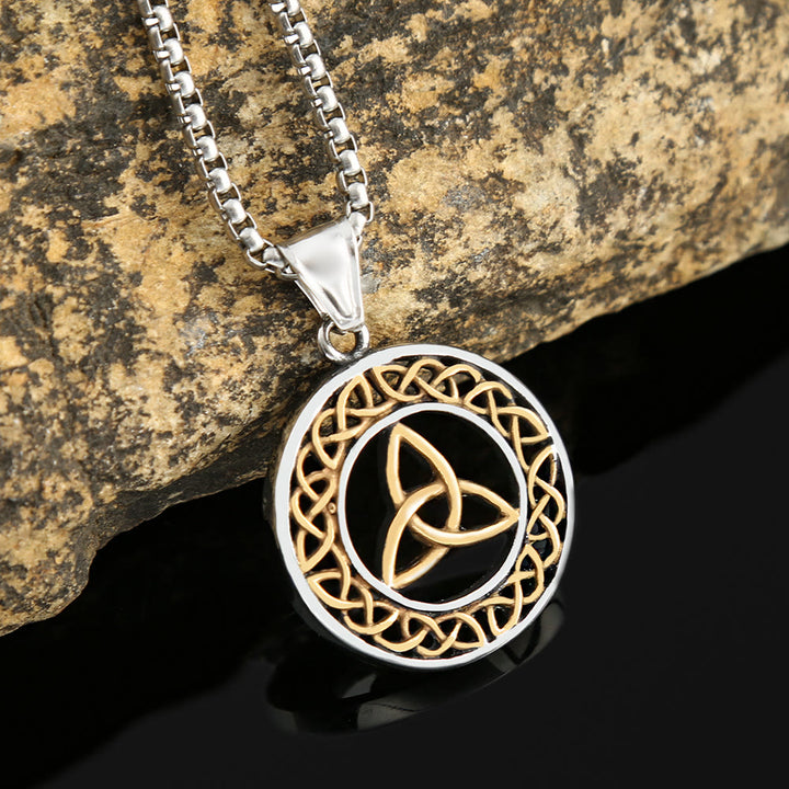 WorldNorse Nordic Triquetra Celtic Trinity Knot Necklace