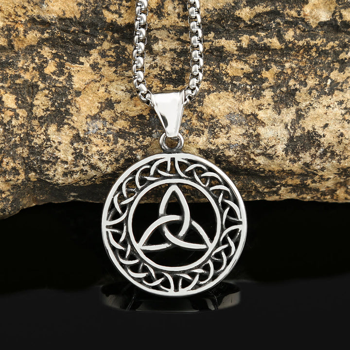 WorldNorse Nordic Triquetra Celtic Trinity Knot Necklace