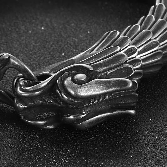 WorldNorse Dragon Scale Stainless Steel Bracelet - image 4