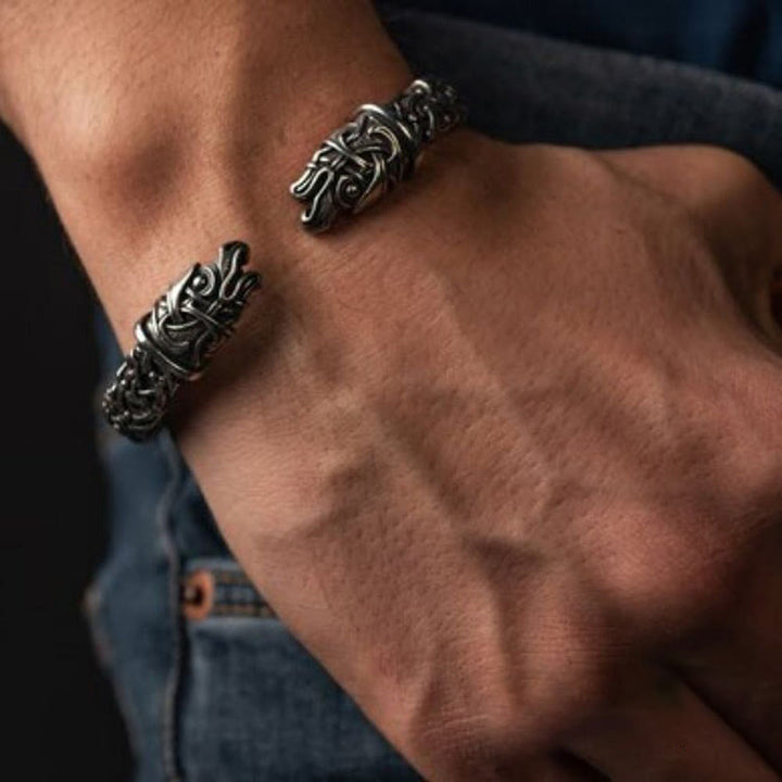 WorldNorse Fenrir The Wolf Handcrafted Bracelet