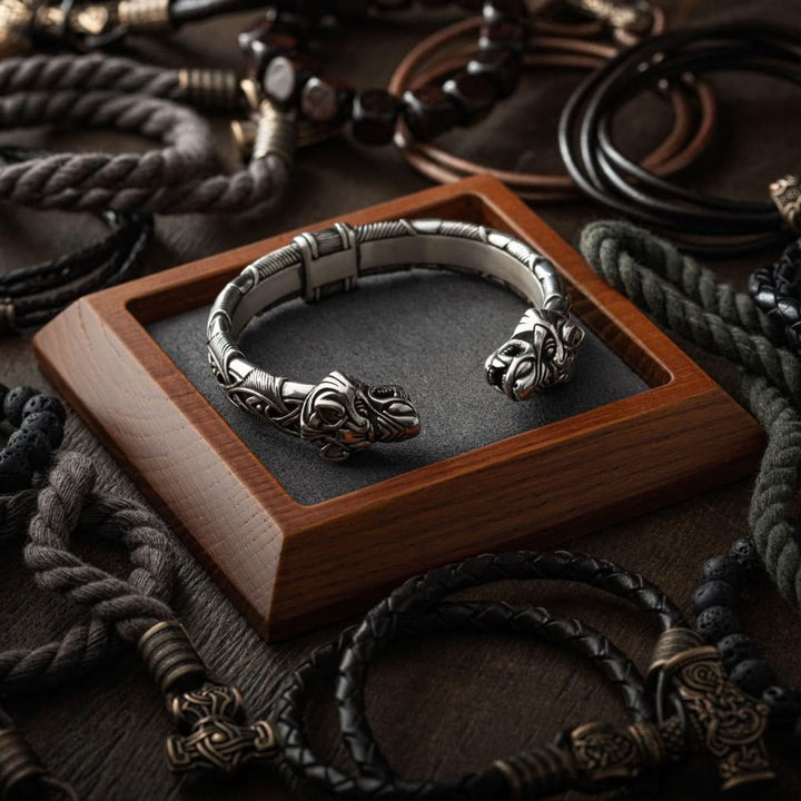WorldNorse Fenrir The Wolf Handcrafted Bracelet