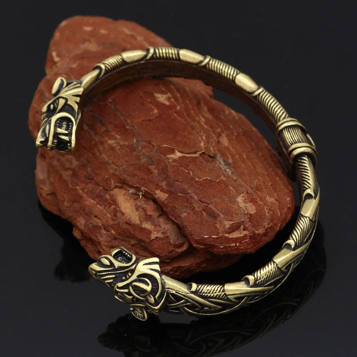 WorldNorse Fenrir The Wolf Handcrafted Bracelet