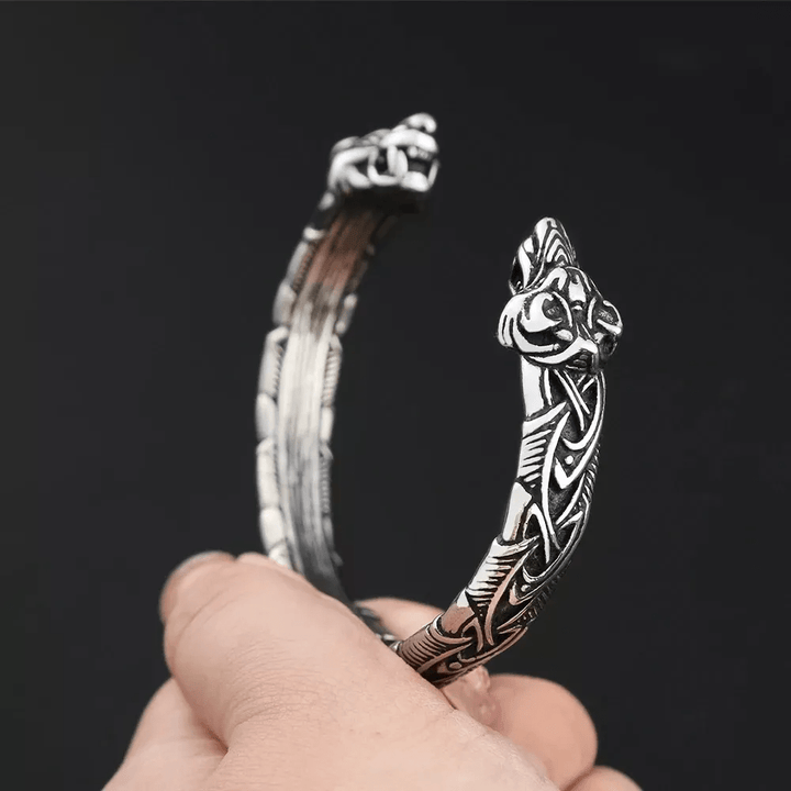 WorldNorse Fenrir The Wolf Handcrafted Bracelet