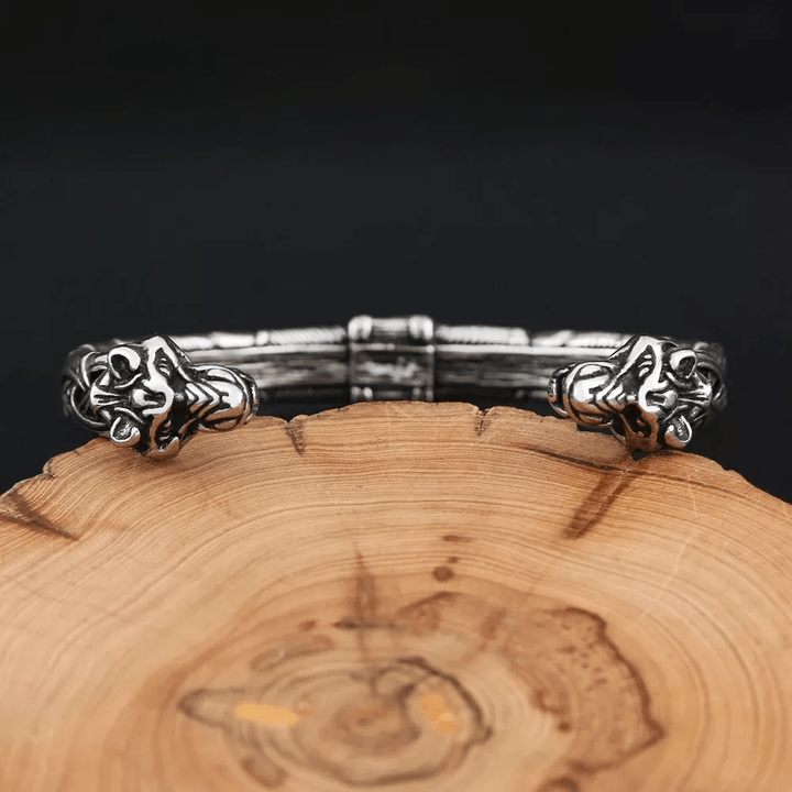 WorldNorse Fenrir The Wolf Handcrafted Bracelet - image 5