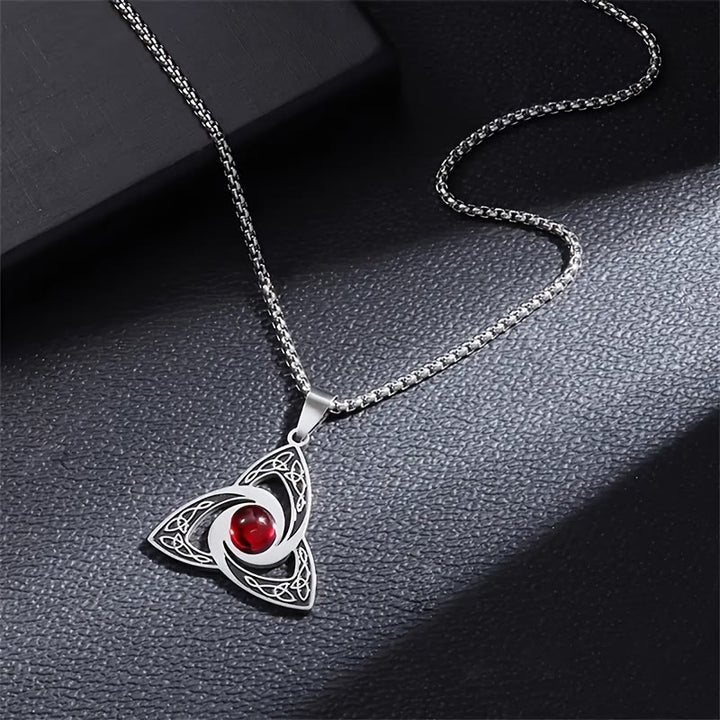 WorldNorse Enchanted Triquetra Celtic Knot Amulet Necklace