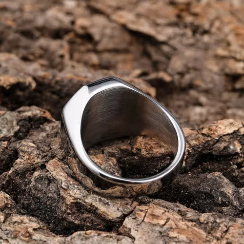 WorldNorse Classic Tree Of Life Stainless Steel Viking Ring - image 2
