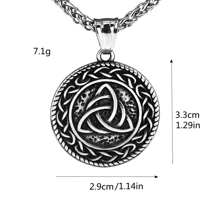 WorldNorse Viking Rune With Celtic Triquetra Trinity Necklace - image 8