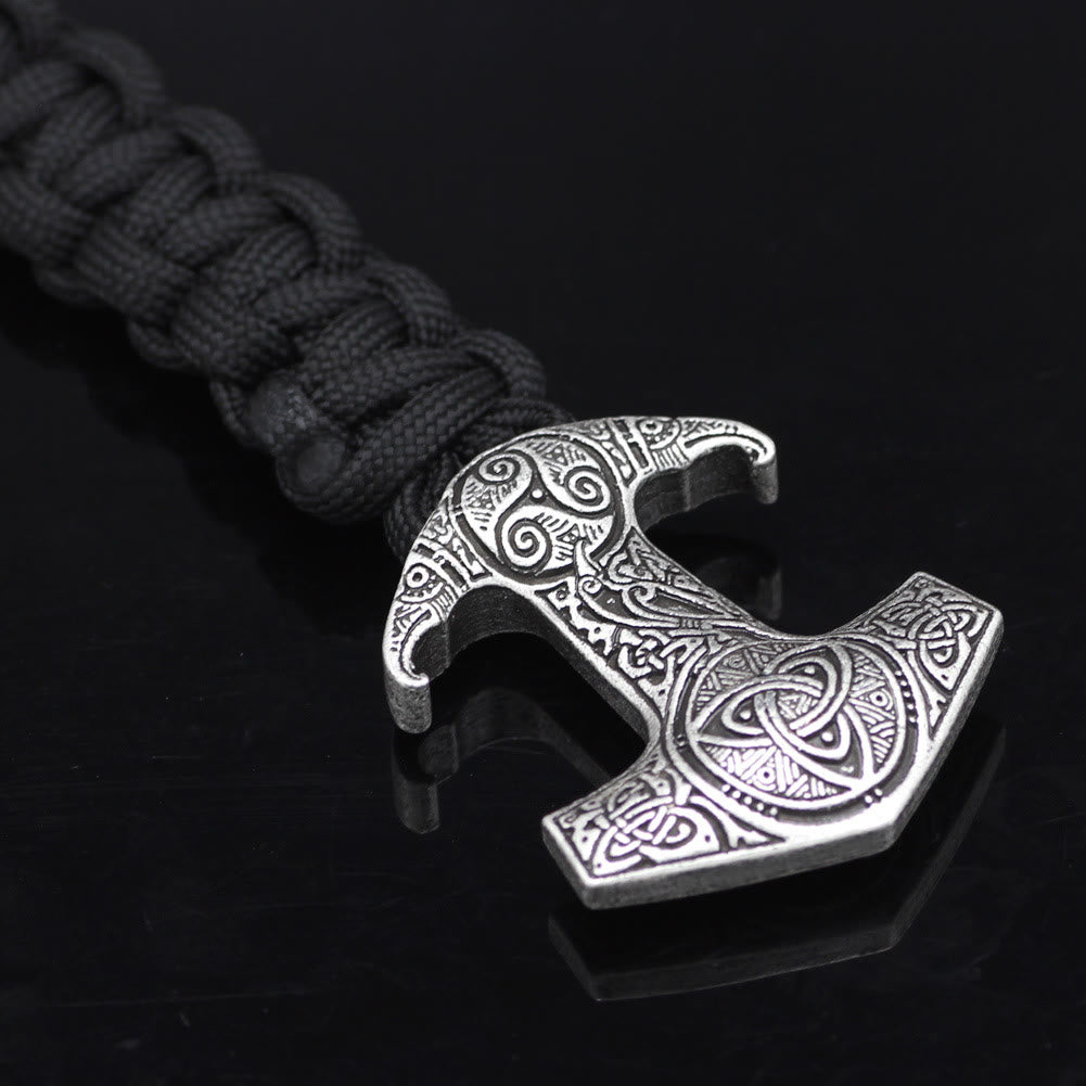 WorldNorse Odin Rune Bead Thor Hammer Mjolnir Bracelet - image 19