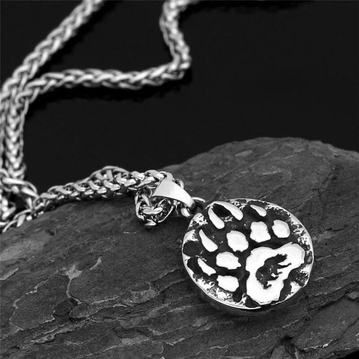 WorldNorse Viking Bear Claw Attitude Necklace