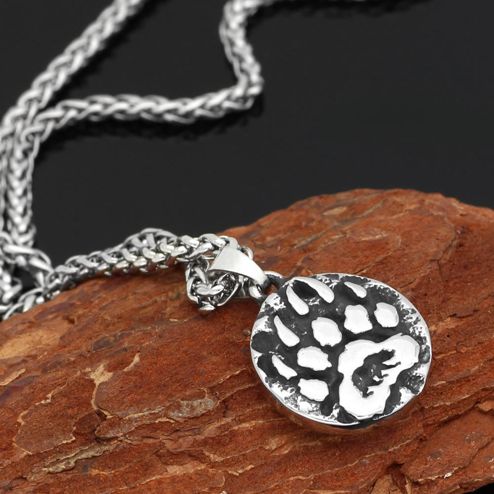 WorldNorse Viking Bear Claw Attitude Necklace