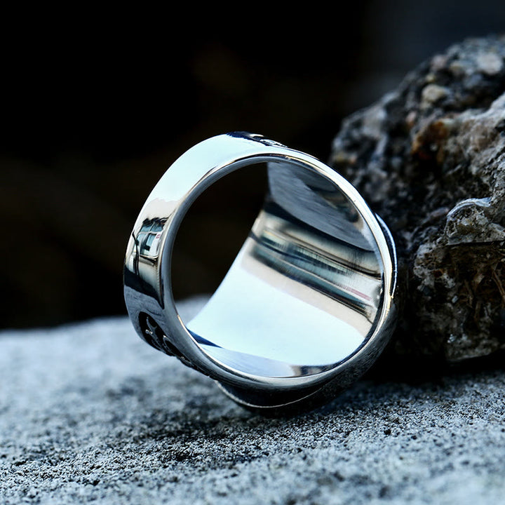 WorldNorse Viking Celtic Knot Wolf With Claw Ring - image 3