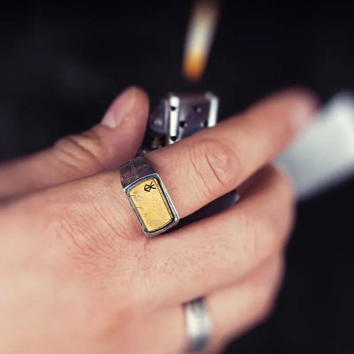 WorldNorse 925 Sterling Silver Blessings Of The Runes Ring - image 4