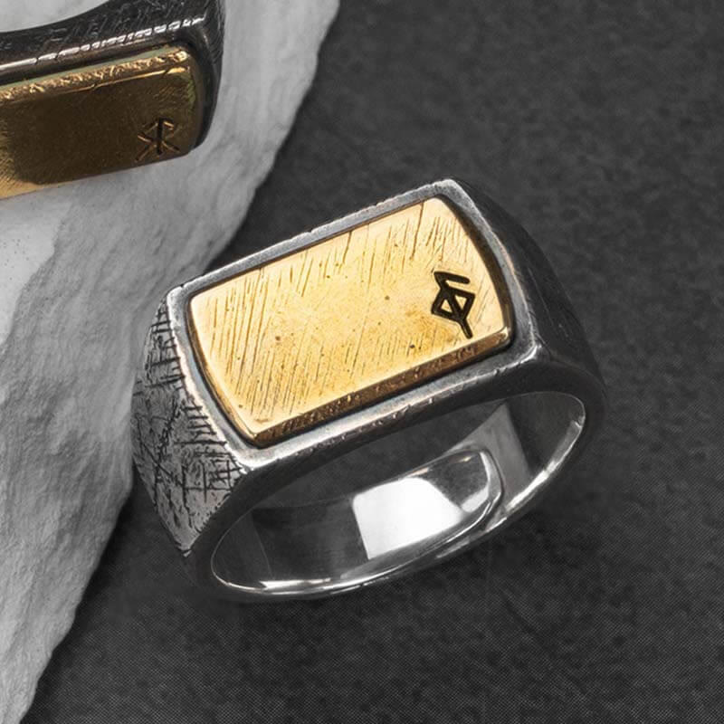 WorldNorse 925 Sterling Silver Blessings Of The Runes Ring - image 9