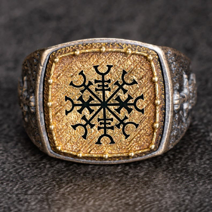 WorldNorse 925 Sterling Silver Valknut Viking Symbols Ring - image 9