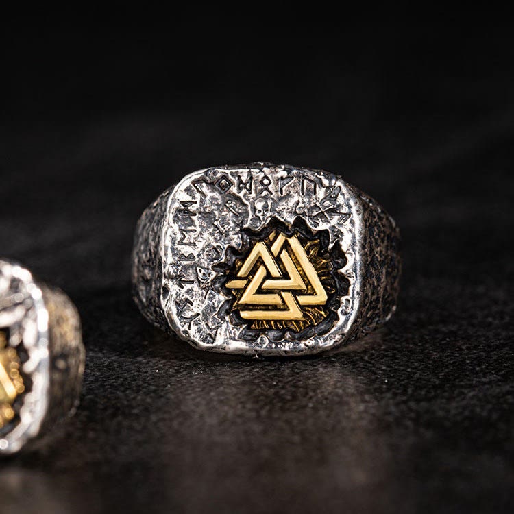 WorldNorse 925 Sterling Silver Nordic Viking Totem Ring - image 3