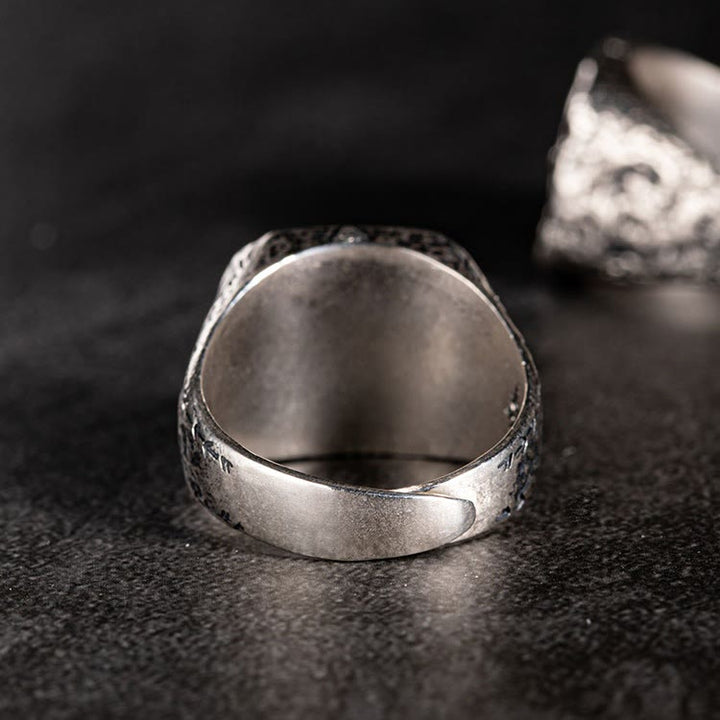 WorldNorse 925 Sterling Silver Nordic Viking Totem Ring - image 4