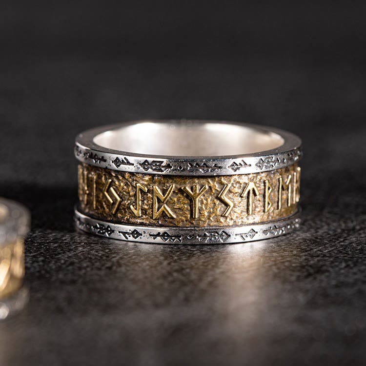 WorldNorse Handcrafted 925 Silver Handcrafted Rune Ring - image 3