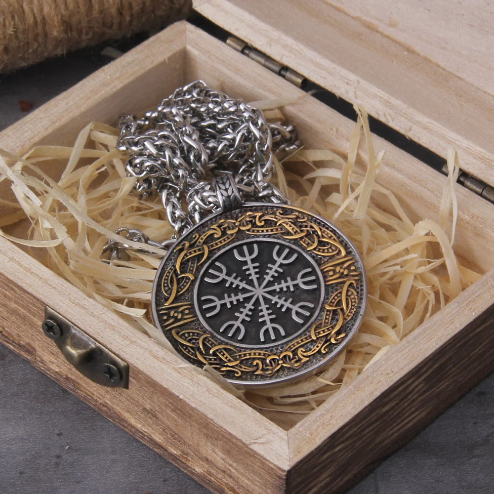 WorldNorse Helm of Awe Pendant Necklace - image 3
