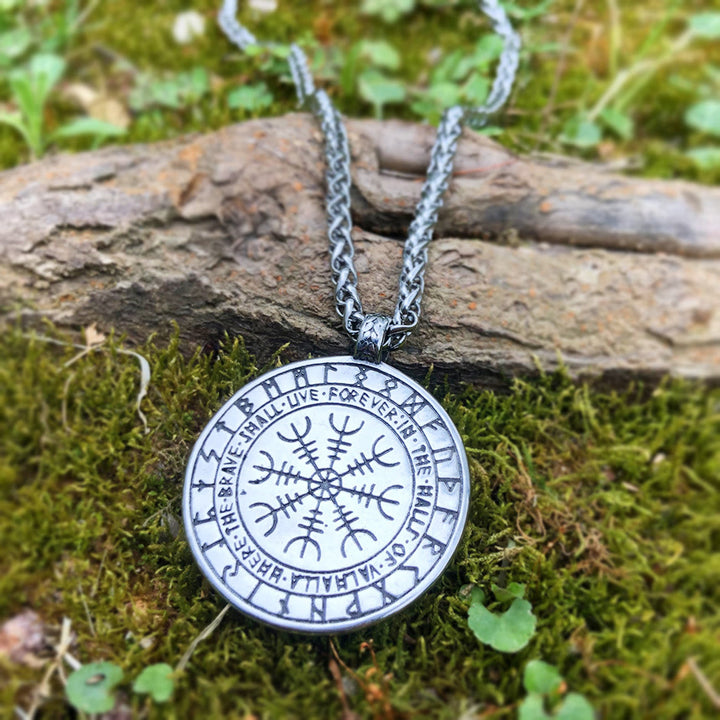 WorldNorse Helm of Awe Pendant Necklace - image 2