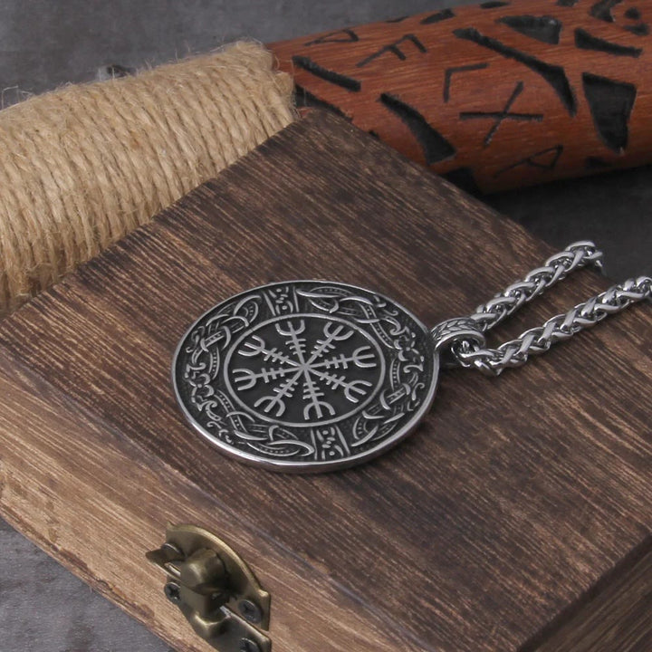 WorldNorse Helm of Awe Pendant Necklace - image 7
