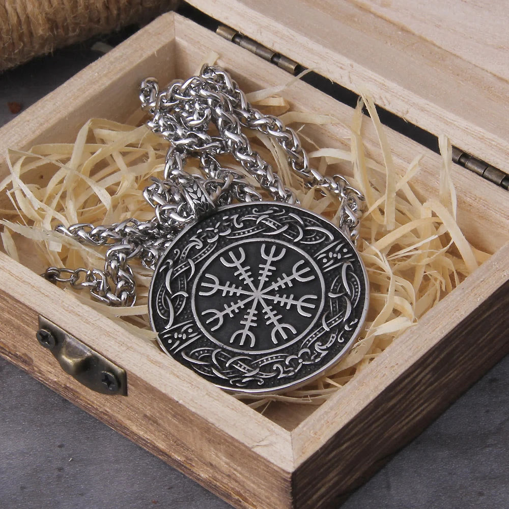 WorldNorse Helm of Awe Pendant Necklace - image 5